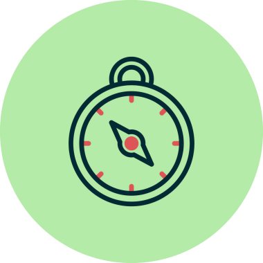 Pusula simgesi vektör resimlemesi