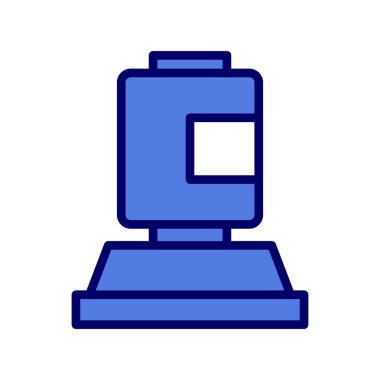 Modern yerçekimi su ikonunun vektör çizimi