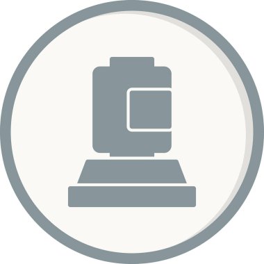 Modern yerçekimi su ikonunun vektör çizimi