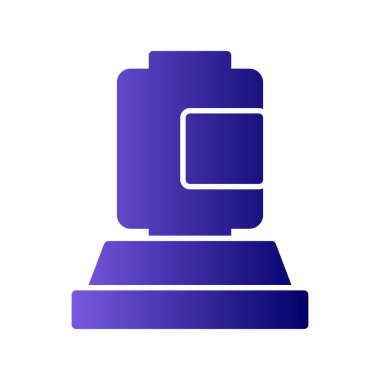 Modern yerçekimi su ikonunun vektör çizimi