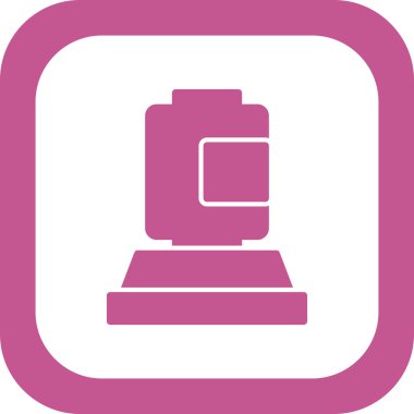 Modern yerçekimi su ikonunun vektör çizimi