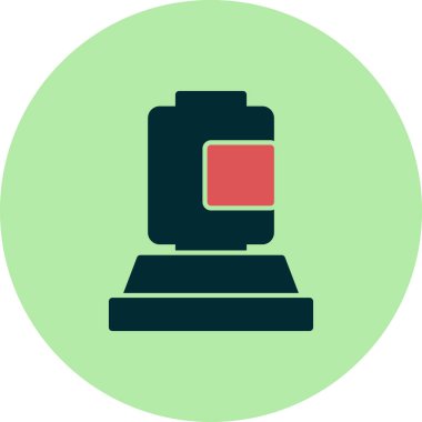 Modern yerçekimi su ikonunun vektör çizimi