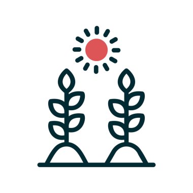 Beyaz arkaplanda kabartmalı kırpma simgesinin çizimi