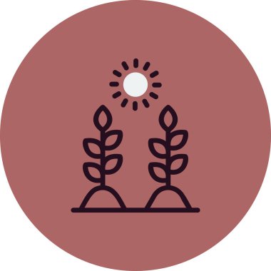 Beyaz arkaplanda kabartmalı kırpma simgesinin çizimi