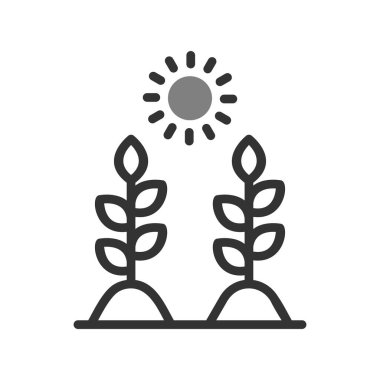 Beyaz arkaplanda kabartmalı kırpma simgesinin çizimi