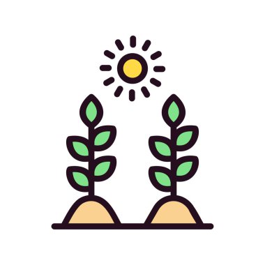 Beyaz arkaplanda kabartmalı kırpma simgesinin çizimi