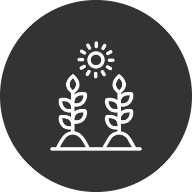 Beyaz arkaplanda kabartmalı kırpma simgesinin çizimi