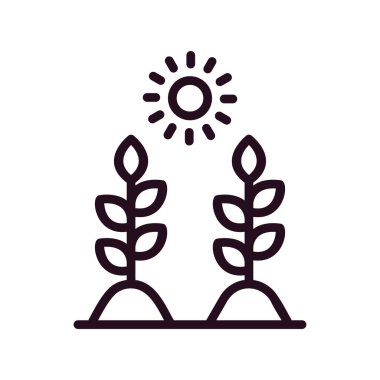 Beyaz arkaplanda kabartmalı kırpma simgesinin çizimi