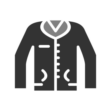 Ceket simge vektör çizim