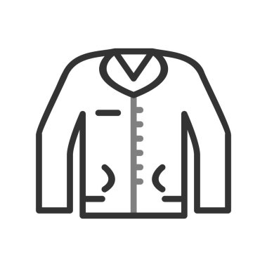 Ceket simge vektör çizim