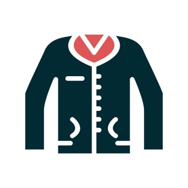 Ceket simge vektör çizim