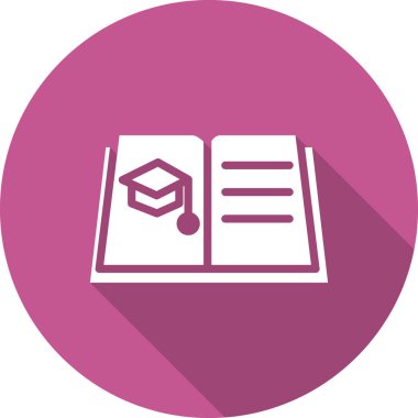 Öğrenme simgesi, vektör illüstrasyonu 