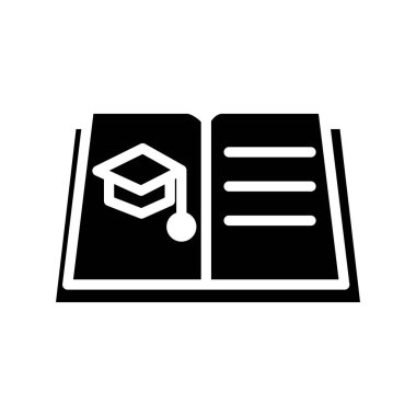 Öğrenme simgesi, vektör illüstrasyonu 