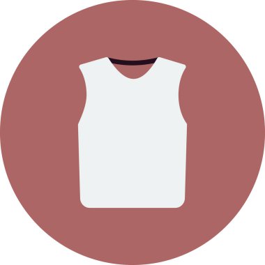 Jersey ikonu. vektör illüstrasyonu