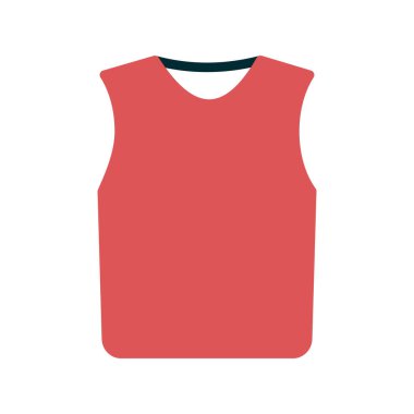 Jersey ikonu. vektör illüstrasyonu