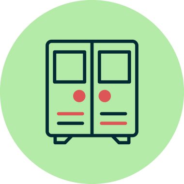 Kilit simgesi, vektör illüstrasyonu