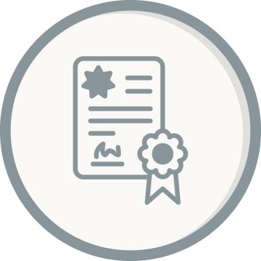  Ehliyet. Web simgesi basit tasarım