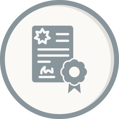  Ehliyet. Web simgesi basit tasarım