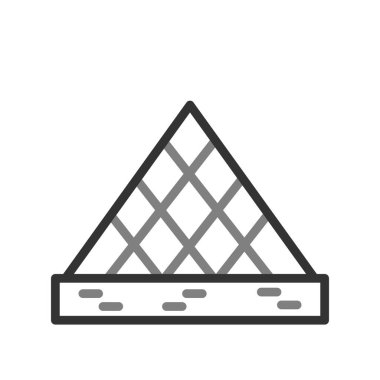 Konuşma balonu. Basit vektör illüstrasyonu