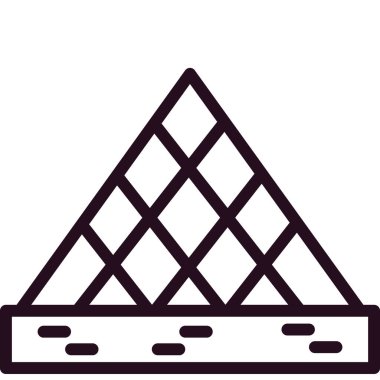 Yemek. Web simgesi basit illüstrasyon