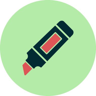 Marker simge vektör çizim