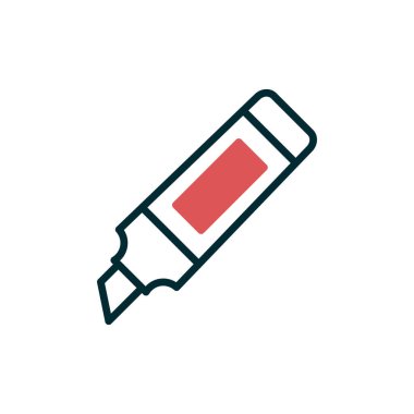 Marker simge vektör çizim