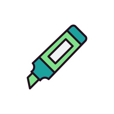 Marker simge vektör çizim