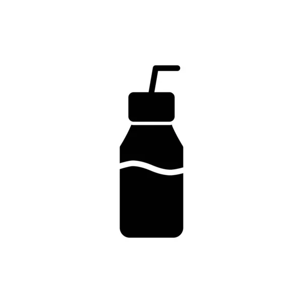 Ikone Der Schokoladenmilch Vektorillustration — Stockvektor