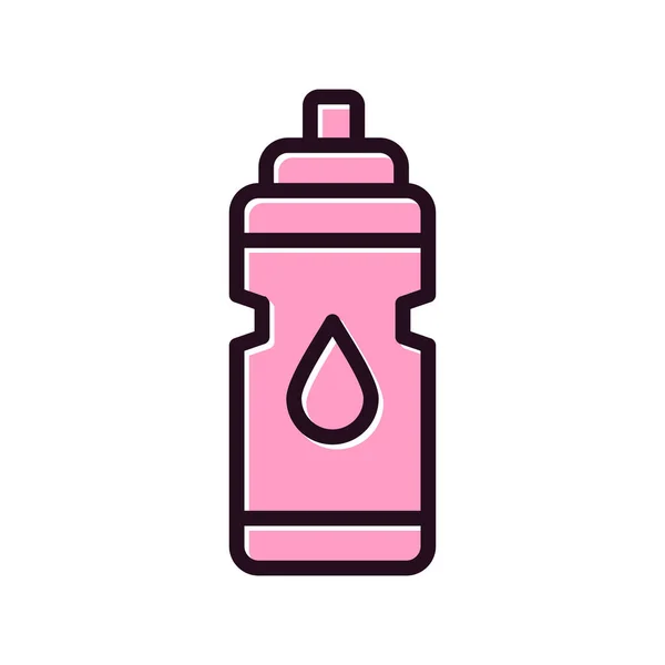 Water Bottle Icon Vector Illustration Design — Stockvektor