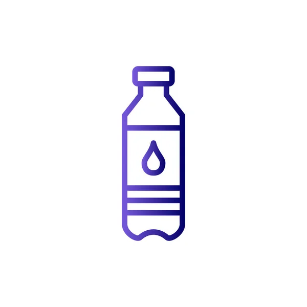 Water Bottle Icon Vector Illustration Design — Stock Vector