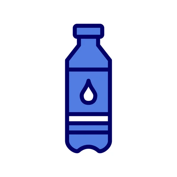 Water Bottle Icon Vector Illustration Design — Stok Vektör