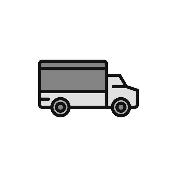 Delivery Truck Icon Vector Illustration — Stock Vector