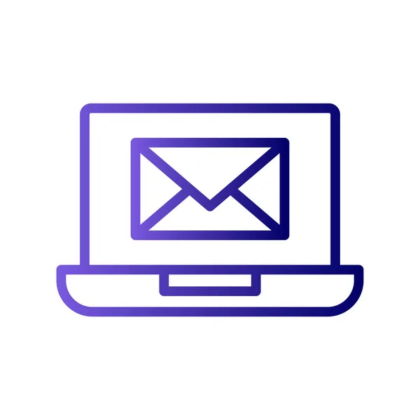 Email Message Vector Illustration Design — Vetor de Stock