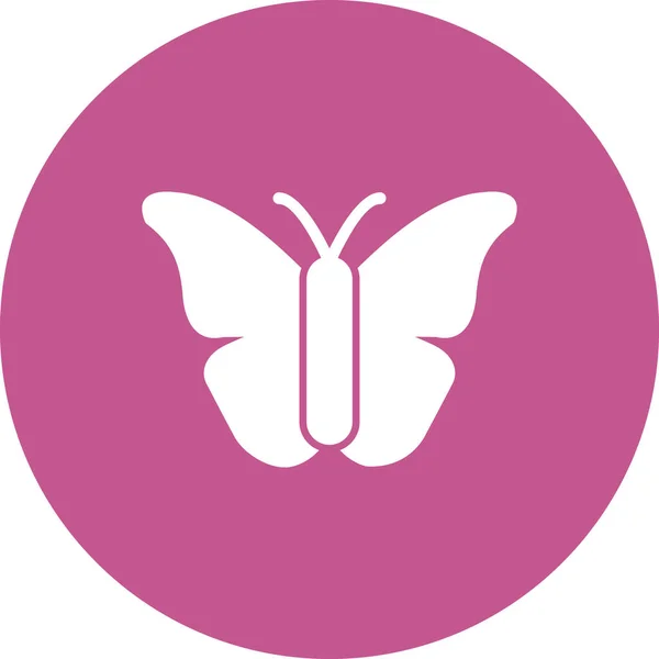 Butterfly Icon Modern Vector Illustration Design — Stock Vector