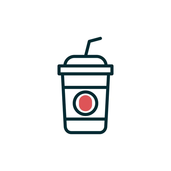 Kaffeetassen Symbol Vektorillustration — Stockvektor