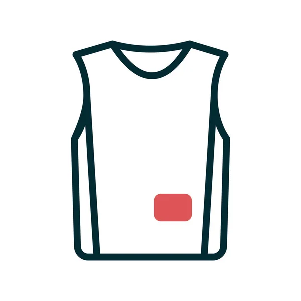 Icono Jersey Ilustración Vectorial — Vector de stock