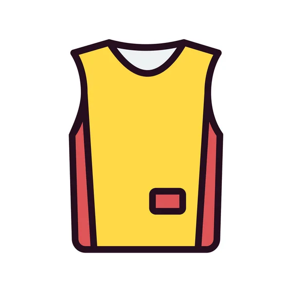 Icono Jersey Ilustración Vectorial — Vector de stock