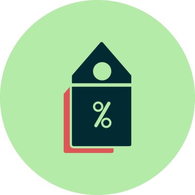  etiket satırı biçim vektör çizimi