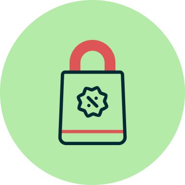 Alışveriş çantası. Basit tasarım 