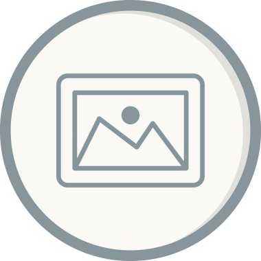 Resim. Web simgesi basit tasarım