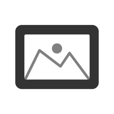 fotoğraf galerisi vektör illüstrasyonu