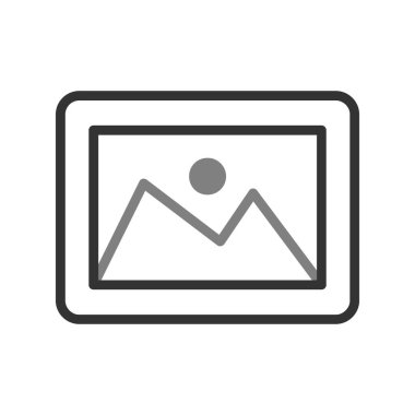 fotoğraf galerisi vektör illüstrasyonu