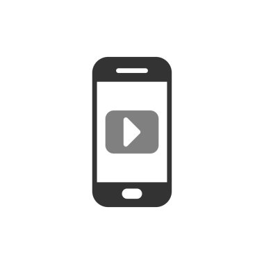 akıllı telefon simgesi vektör illüstrasyonu