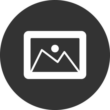 fotoğraf galerisi vektör illüstrasyonu