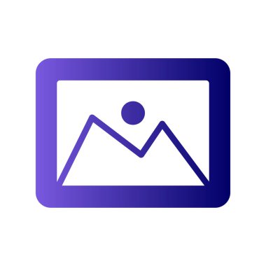 fotoğraf galerisi vektör illüstrasyonu