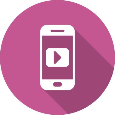 akıllı telefon simgesi vektör illüstrasyonu