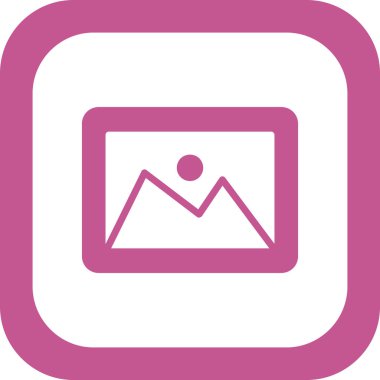 fotoğraf galerisi vektör illüstrasyonu