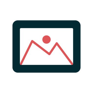 fotoğraf galerisi vektör illüstrasyonu