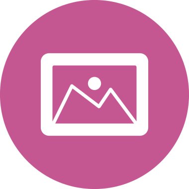 fotoğraf galerisi vektör illüstrasyonu