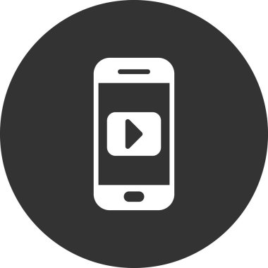 akıllı telefon simgesi vektör illüstrasyonu